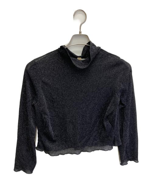 HOUGA MOEISHIDA（ホウガ）HOUGA MOEISHIDA (ホウガ) シアーブラウス ブラック サイズ:無の古着・服飾アイテム