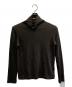 MARGARET HOWELL（マーガレットハウエル）の古着「HOUSEHOLD GOODS MERINO WOOL JERSEY/タートルネックニット」｜ブラウン