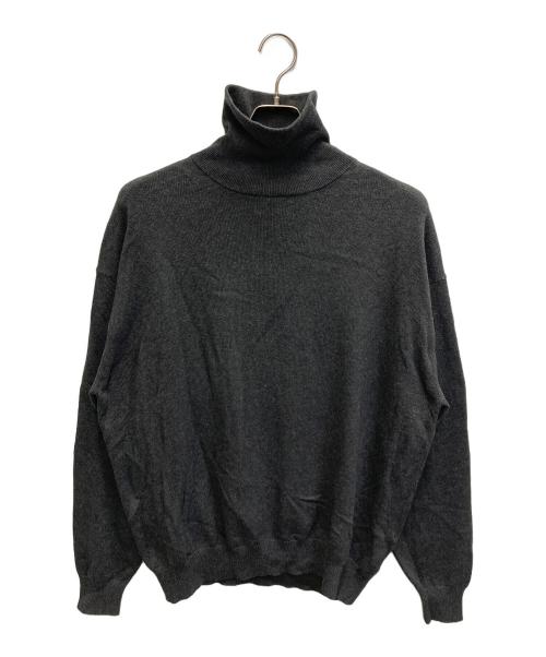 crepuscule（クレプスキュール）crepuscule (クレプスキュール) turtle-neck/タートルネックニット グレー サイズ:Mの古着・服飾アイテム