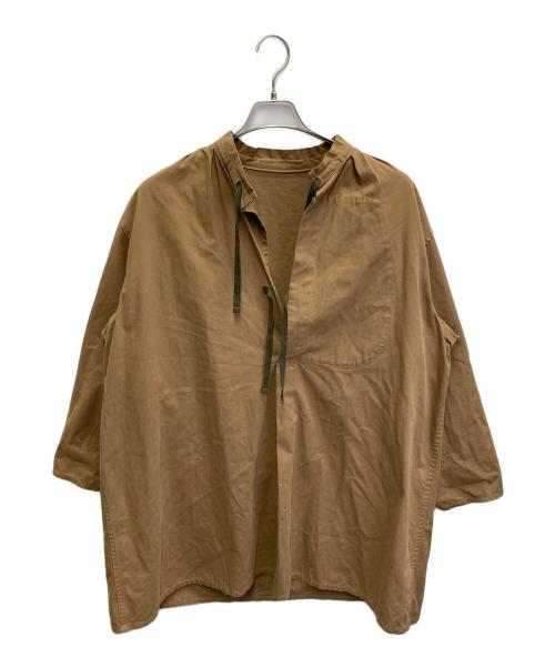 ARMY TWILL（アーミーツイル）ARMY TWILL (アーミーツイル) ミリタリースモックシャツ ブラウン サイズ:Mの古着・服飾アイテム