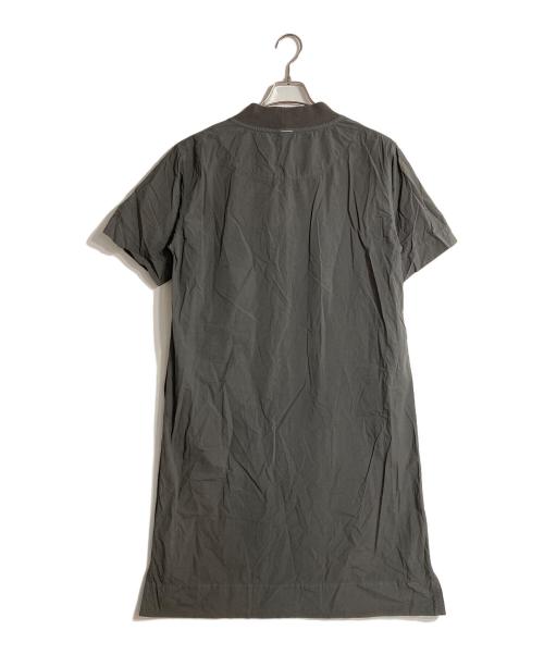 MHL（エムエイチエル）MHL (エムエイチエル) WASHED DRY COTTON POPLIN OP グレー サイズ:Sの古着・服飾アイテム