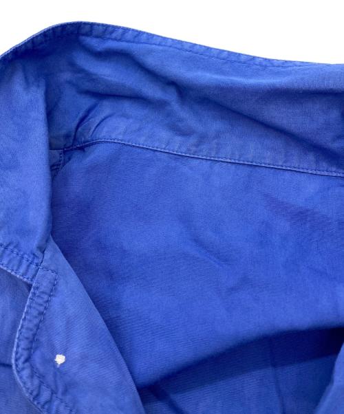 stussy（ステューシー）stussy (ステューシー) TEKLA (テクラ) POPLIN パジャマ シャツ ブルー サイズ:Lの古着・服飾アイテム