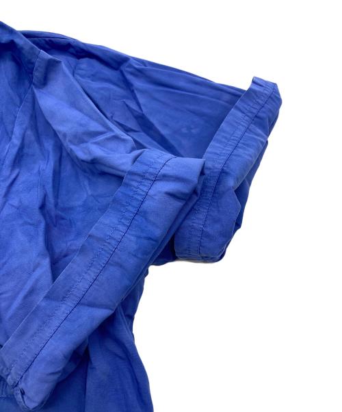 stussy（ステューシー）stussy (ステューシー) TEKLA (テクラ) POPLIN パジャマ シャツ ブルー サイズ:Lの古着・服飾アイテム