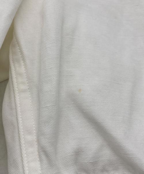 KAPTAIN SUNSHINE（キャプテンサンシャイン）KAPTAIN SUNSHINE (キャプテンサンシャイン) サイドベルトリネン混ハーフパンツ アイボリー サイズ:W32の古着・服飾アイテム