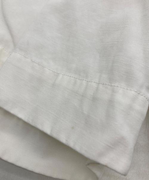 KAPTAIN SUNSHINE（キャプテンサンシャイン）KAPTAIN SUNSHINE (キャプテンサンシャイン) サイドベルトリネン混ハーフパンツ アイボリー サイズ:W32の古着・服飾アイテム