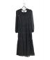 Her lip to (ハーリップトゥ) Majolica Pleated Chiffon Long Dress ブラック サイズ:S 未使用品：10000円