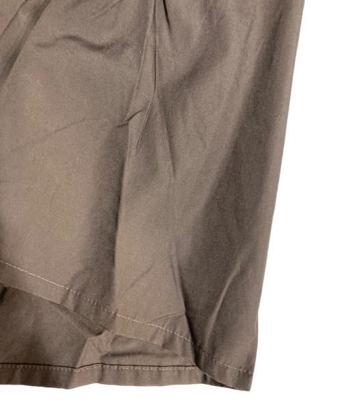 IENA（イエナ）IENA (イエナ) フリルスリーブシャツ ブラウン サイズ:FREEの古着・服飾アイテム