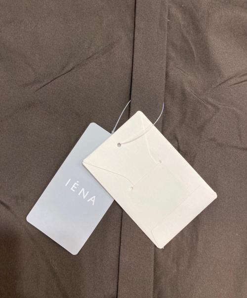 IENA（イエナ）IENA (イエナ) フリルスリーブシャツ ブラウン サイズ:FREEの古着・服飾アイテム