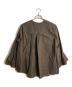 IENA (イエナ) フリルスリーブシャツ ブラウン サイズ:FREE：5000円