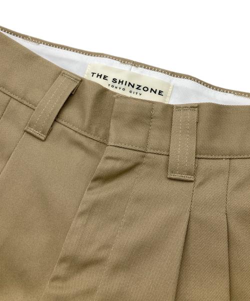 THE SHINZONE（ザ シンゾーン）THE SHINZONE (ザ シンゾーン) TOMBOY SHORTS ベージュ サイズ:34の古着・服飾アイテム