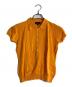 GUCCI（グッチ）の古着「ニットポロシャツ」｜オレンジ