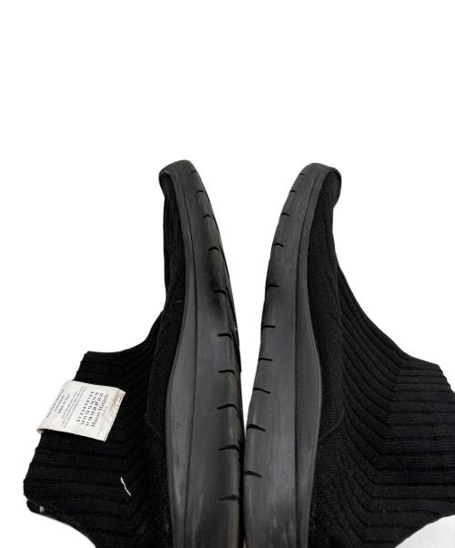 Maison Margiela（メゾンマルジェラ）Maison Margiela (メゾンマルジェラ) ロゴソックスシューズ ブラック サイズ:41の古着・服飾アイテム