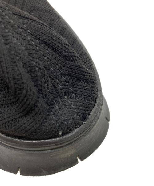 Maison Margiela（メゾンマルジェラ）Maison Margiela (メゾンマルジェラ) ロゴソックスシューズ ブラック サイズ:41の古着・服飾アイテム