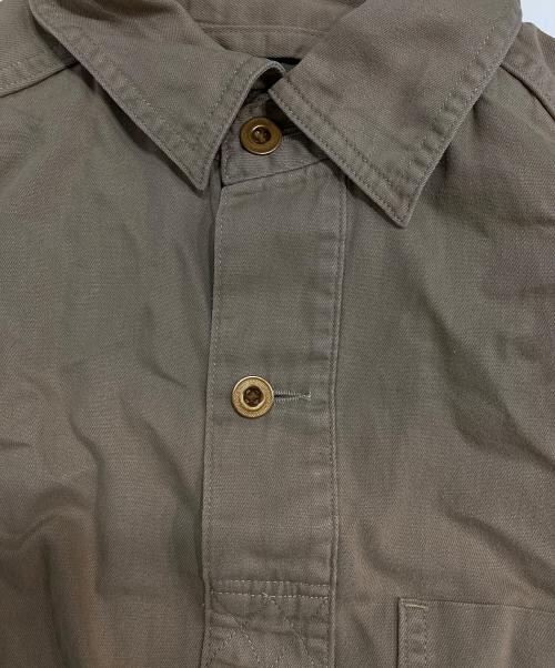 NIGEL CABOURN（ナイジェルケーボン）NIGEL CABOURN (ナイジェルケーボン) プルオーバーシャツ ベージュ サイズ:46の古着・服飾アイテム