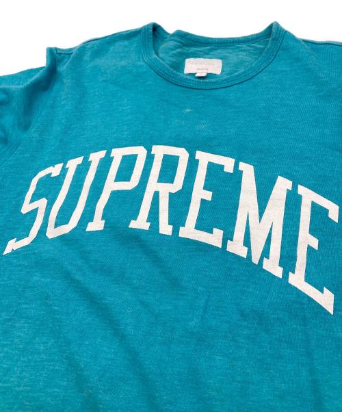 SUPREME（シュプリーム）Supreme (シュプリーム) アーチロゴプリントTシャツ ブルー サイズ:Sの古着・服飾アイテム