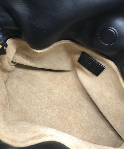 LOEWE（ロエベ）LOEWE (ロエベ) フラメンコクラッチミニ２WAYショルダー/FLAMENCO CLUTCH BAG ブラックの古着・服飾アイテム