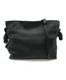 LOEWE（ロエベ）の古着「フラメンコクラッチミニ２WAYショルダー/FLAMENCO CLUTCH BAG」｜ブラック