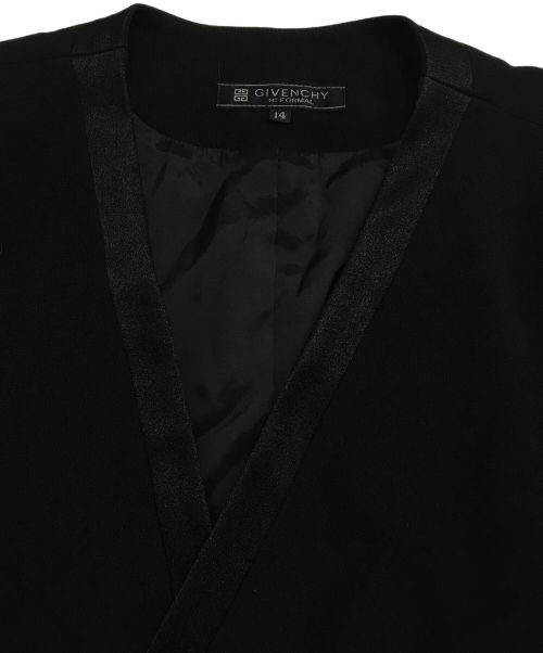 GIVENCHY（ジバンシィ）GIVENCHY (ジバンシィ) ダブルジャケット ブラック サイズ:14の古着・服飾アイテム
