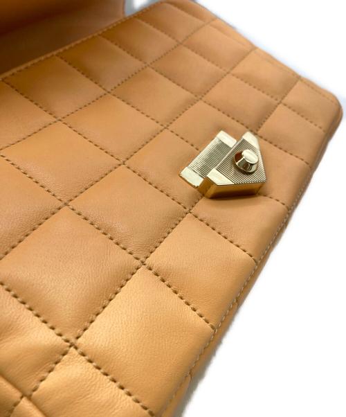 MICHAEL KORS（マイケル・コース）MICHAEL KORS (マイケルコース) SOHO チェーンショルダーバッグ ベージュの古着・服飾アイテム