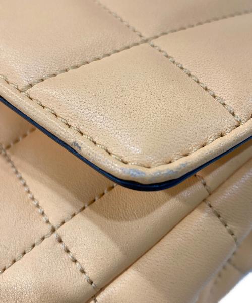 MICHAEL KORS（マイケル・コース）MICHAEL KORS (マイケルコース) SOHO チェーンショルダーバッグ ベージュの古着・服飾アイテム