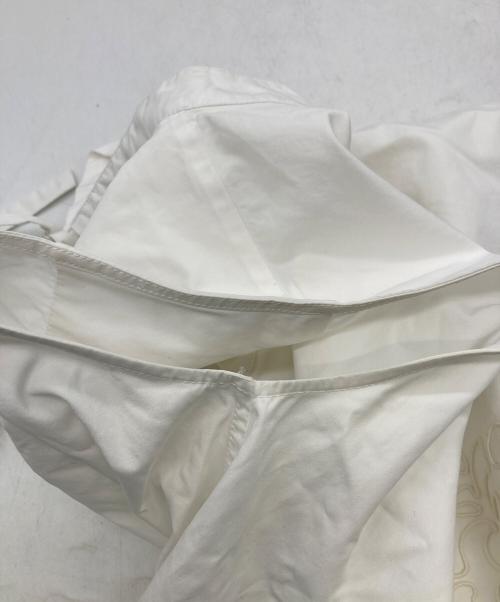 JIL SANDER（ジルサンダー）JIL SANDER (ジルサンダー) ノースリーブシャツワンピース ホワイト サイズ:32の古着・服飾アイテム