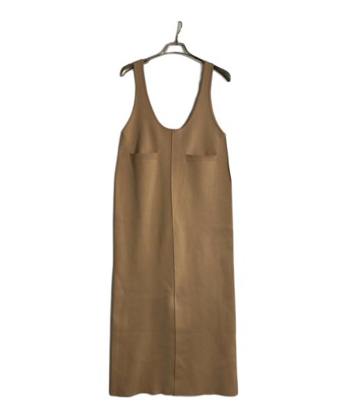 martinique（マルティニーク）martinique (マルティニーク) スムースジャンスカ ベージュ サイズ:下記参照の古着・服飾アイテム