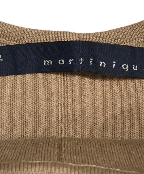 martinique（マルティニーク）martinique (マルティニーク) スムースジャンスカ ベージュ サイズ:下記参照の古着・服飾アイテム