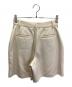 CLANE (クラネ) TWO TUCK HALF PANTS ベージュ サイズ:2：4480円