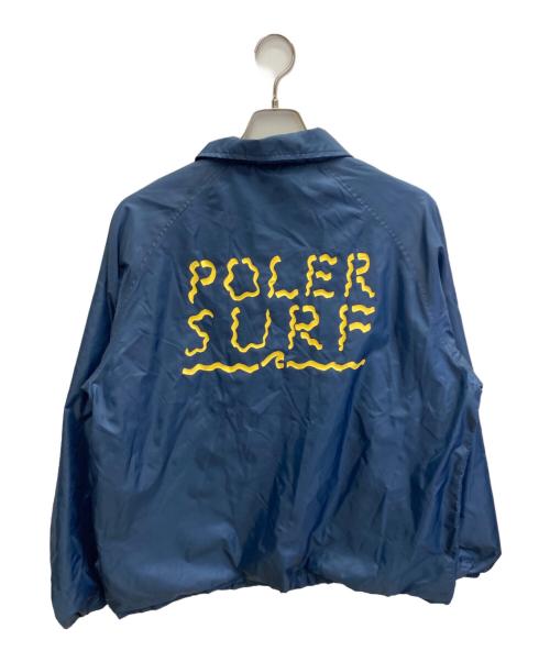 POLeR（ポーラー）POLeR (ポーラー) コーチジャケット ネイビー サイズ:Lの古着・服飾アイテム