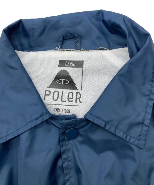 POLeR（ポーラー）POLeR (ポーラー) コーチジャケット ネイビー サイズ:Lの古着・服飾アイテム