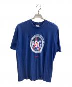 NIKEナイキ）の古着「プリントTシャツ」｜ネイビー