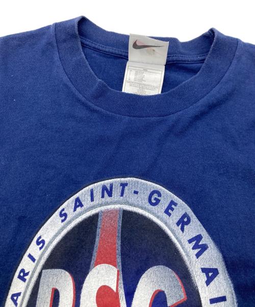 NIKE（ナイキ）NIKE (ナイキ) プリントTシャツ ネイビー サイズ:Lの古着・服飾アイテム