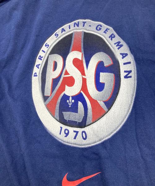 NIKE（ナイキ）NIKE (ナイキ) プリントTシャツ ネイビー サイズ:Lの古着・服飾アイテム