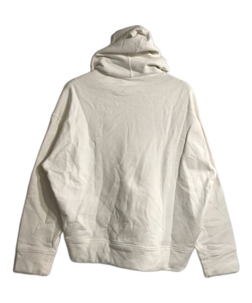 JIL SANDER（ジルサンダー）JIL SANDER (ジルサンダー) ロゴプルオーバーパーカー ホワイト サイズ:Sの古着・服飾アイテム