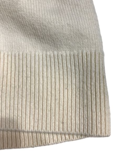 JIL SANDER（ジルサンダー）JIL SANDER (ジルサンダー) 22AW ゲージ切替ニットセータ アイボリー サイズ:46の古着・服飾アイテム