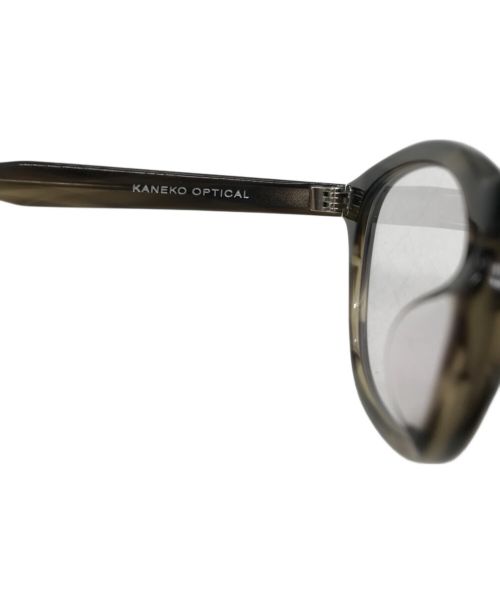 UNITED ARROWS（ユナイテッドアローズ）UNITED ARROWS (ユナイテッドアローズ) KANEKO OPTICAL (金子眼鏡) John/アイウェア オリーブの古着・服飾アイテム