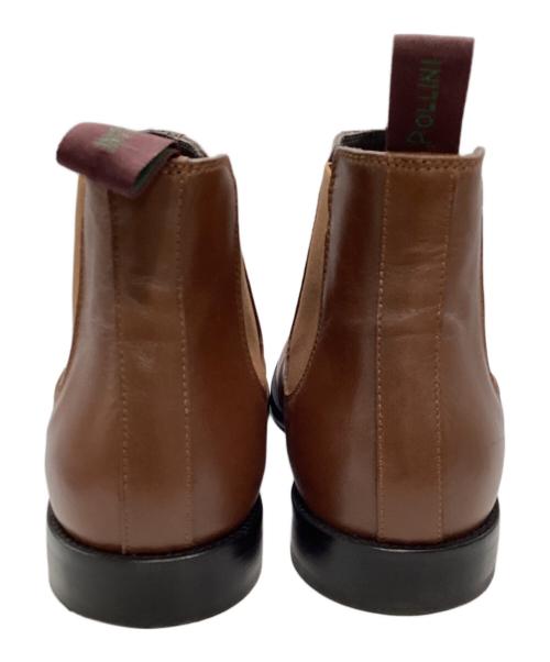 Pollini（ポリーニ）Pollini (ポリーニ) サイドゴアブーツ ブラウン サイズ:40の古着・服飾アイテム