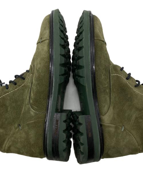 Pollini（ポリーニ）Pollini (ポリーニ) サイドジップブーツ オリーブ サイズ:40の古着・服飾アイテム