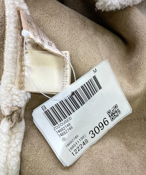 TODAYFUL（トゥデイフル）TODAYFUL (トゥデイフル) Bonding Boa Coat ベージュ×アイボリー サイズ:38の古着・服飾アイテム