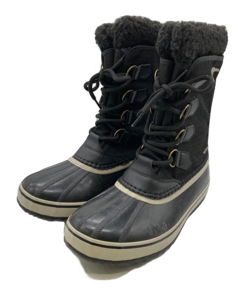 SOREL（ソレル）SOREL (ソレル) 1964 パックナイロンウォータープルーフ・スノーブーツ ブラック サイズ:25の古着・服飾アイテム