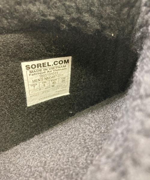 SOREL（ソレル）SOREL (ソレル) 1964 パックナイロンウォータープルーフ・スノーブーツ ブラック サイズ:25の古着・服飾アイテム