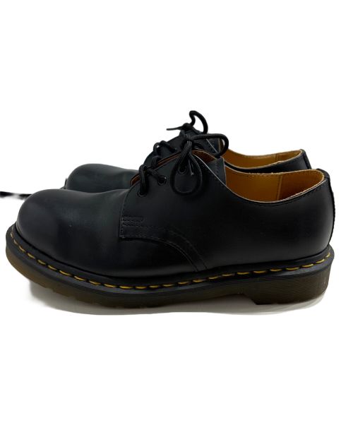 Dr.Martens（ドクターマーチン）Dr.Martens (ドクターマーチン) 3ホール スティールトゥ ブラック ブラック サイズ:UK7の古着・服飾アイテム