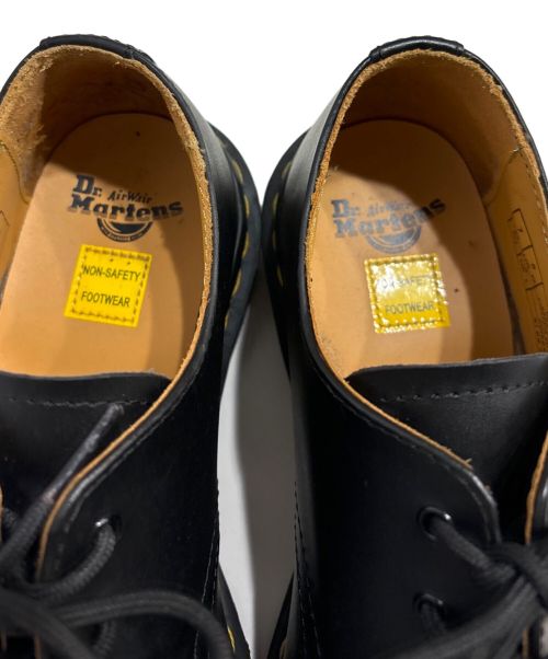 Dr.Martens（ドクターマーチン）Dr.Martens (ドクターマーチン) 3ホール スティールトゥ ブラック ブラック サイズ:UK7の古着・服飾アイテム