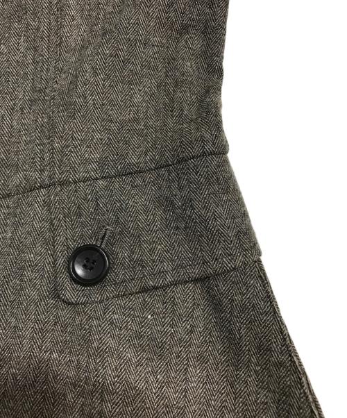 allureville（アルアバイル）allureville (アルアバイル) シックツイードサロペットドレス ベージュ サイズ:1の古着・服飾アイテム