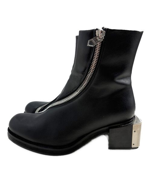 GmbH（ゲーエムベーハー）GMBH (ゲーエムベーハー) ライディングブーツ ブラック サイズ:39の古着・服飾アイテム