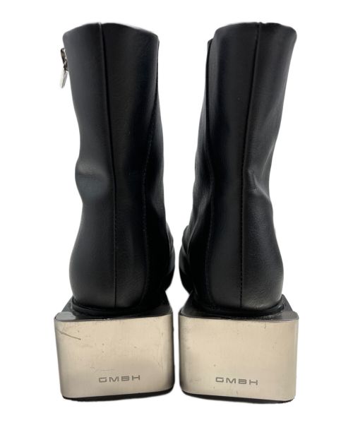 GmbH（ゲーエムベーハー）GMBH (ゲーエムベーハー) ライディングブーツ ブラック サイズ:39の古着・服飾アイテム