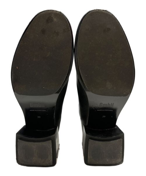 GmbH（ゲーエムベーハー）GMBH (ゲーエムベーハー) ライディングブーツ ブラック サイズ:39の古着・服飾アイテム