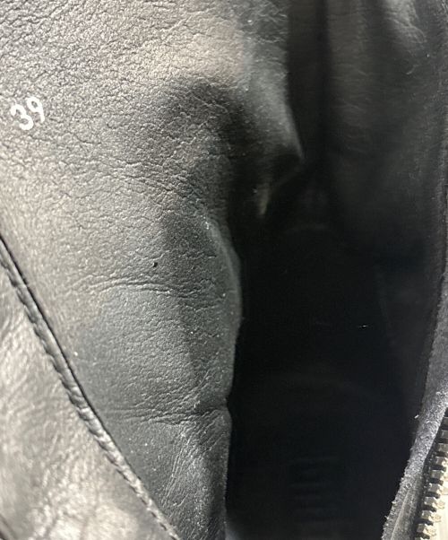 GmbH（ゲーエムベーハー）GMBH (ゲーエムベーハー) ライディングブーツ ブラック サイズ:39の古着・服飾アイテム