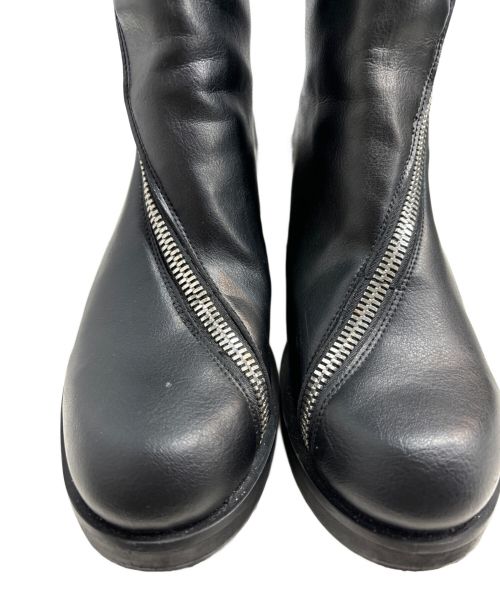 GmbH（ゲーエムベーハー）GMBH (ゲーエムベーハー) ライディングブーツ ブラック サイズ:39の古着・服飾アイテム