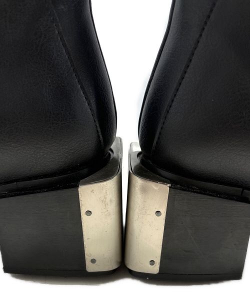 GmbH（ゲーエムベーハー）GMBH (ゲーエムベーハー) ライディングブーツ ブラック サイズ:39の古着・服飾アイテム